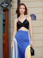 Load image into Gallery viewer, Pele Twist Bustier Camisole Top in Black