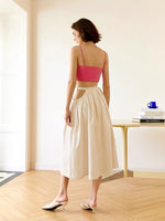 Load image into Gallery viewer, Pikake Large Bow Cami Top in Pink