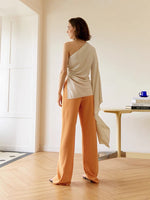 Load image into Gallery viewer, Anela Toga Resort Top in Beige