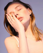 Load image into Gallery viewer, Rose Gold Plated Stackable Rings- Set of 4