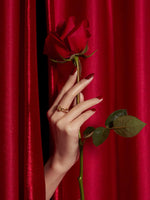 Load image into Gallery viewer, Gold Plated Knotted Open Ring