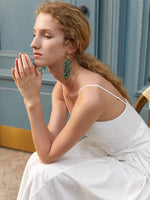 Load image into Gallery viewer, Lois Cami Maxi Dress in White