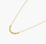 Load image into Gallery viewer, Gold Plated Cube Chain Necklace