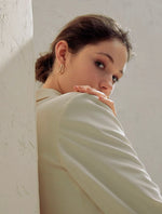 Load image into Gallery viewer, Gold Plated Double Open Loop Stud Earrings