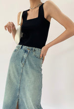 Load image into Gallery viewer, V Back Knit Tank Top