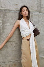 Load image into Gallery viewer, Maia Halter Twist Top