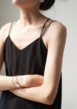 Load image into Gallery viewer, Double Strap Cross Back Camisole in Black