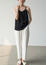 Load image into Gallery viewer, Double Strap Cross Back Camisole in Black