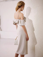 Load image into Gallery viewer, Behati Ruffle Midi Dress