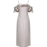 Load image into Gallery viewer, Behati Ruffle Midi Dress