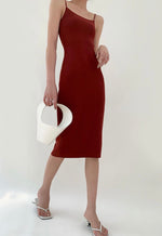 Load image into Gallery viewer, Knit Bodycon Camisole Dress