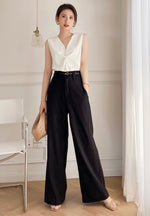 Load image into Gallery viewer, Shenton Twist Sleeveless Top in White