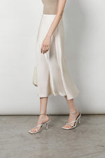 Load image into Gallery viewer, Classic Bias Cut Slip Skirt in Champagne- S