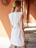 Load image into Gallery viewer, Elsie Summer Dress in White