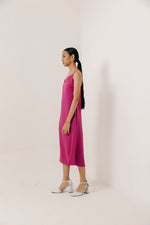Load image into Gallery viewer, Riviera Dress- Fuschia