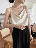 Load image into Gallery viewer, Drape Satin Camisole [2 Colours]
