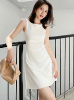 Load image into Gallery viewer, Norfolk Cami Mini Dress in White