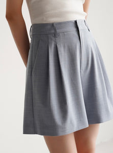 Tailored Long Shorts in Blue