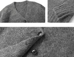 Load image into Gallery viewer, Woollen Cropped Cardigan [2 Colours]
