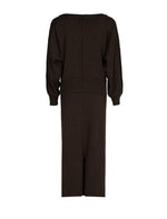 Load image into Gallery viewer, Korean Slit Knit Dress [3 Colours]
