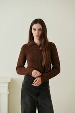 Load image into Gallery viewer, Korean Alpaca Wool Cardigan [2 Colours]
