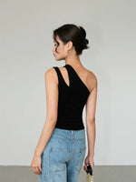 Load image into Gallery viewer, Toga Cutout Curve Tank [2 Colours]
