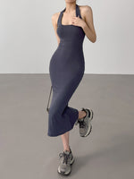 Load image into Gallery viewer, Stretch Halter Bodycon Mermaid Dress [5 Colours]
