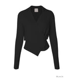 Load image into Gallery viewer, Korean Collar Wrap Knit Cardigan [3 Colours]
