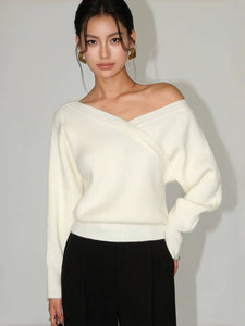 Multi-Way Off Shoulder Sweater [3 Colours]