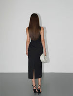 Load image into Gallery viewer, Padded Bustier Tailored Dress [2 Colours]
