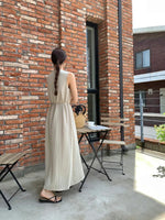 Load image into Gallery viewer, Korean 2-Way Tie Maxi Dress [2 Colours]
