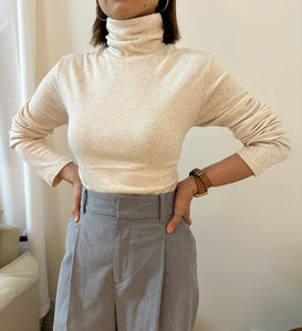 [Bundle] Korean Soft Turtleneck Top x2