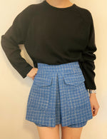 Load image into Gallery viewer, Korean Layla Tweed Pocket Skort [2 Colours]
