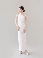 Load image into Gallery viewer, Asymmetric Halter Dress [2 Colours]
