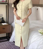 Load image into Gallery viewer, [Ready to Ship] Korean Light Tweed Dress [2 Colours]
