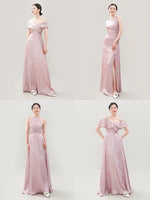 Load image into Gallery viewer, Chinoiserie Evening Gowns in Pink
