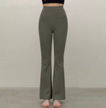 Load image into Gallery viewer, High Rise Cutout Back Flare Leggings [2 Colours]
