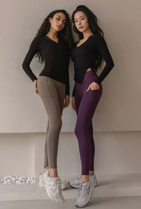 High Rise Pocket 7/8 Leggings [7 Colours]