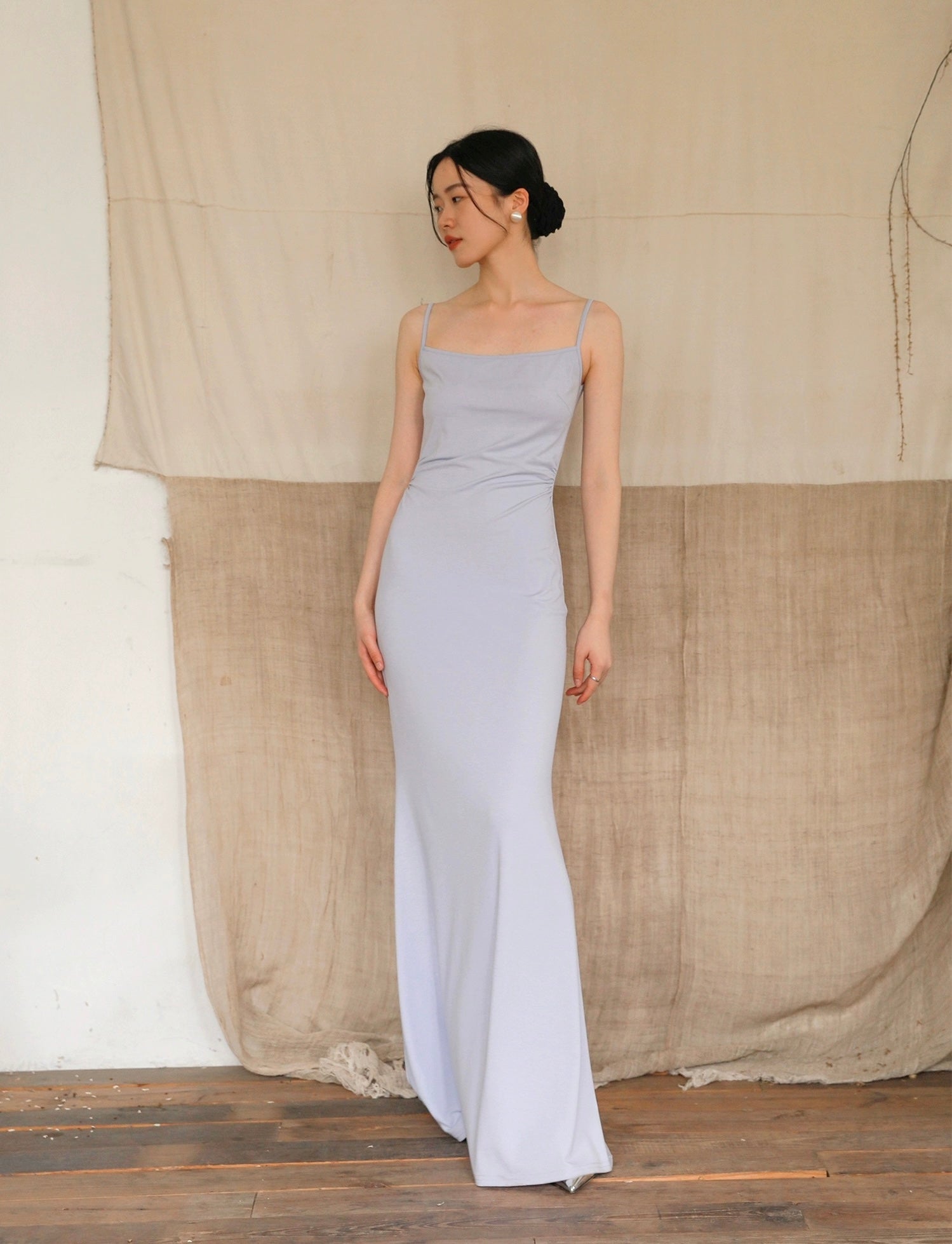 Classic Gathered Cami Gown [2 Colours]