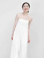 Load image into Gallery viewer, Cami Pocket Maxi Dress in White
