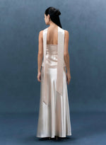 Load image into Gallery viewer, Satin Halter Bustier Top// Maxi Skirt [2 Colours]
