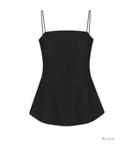 Load image into Gallery viewer, Korean Tailored Peplum Camisole Top [2 Colours]
