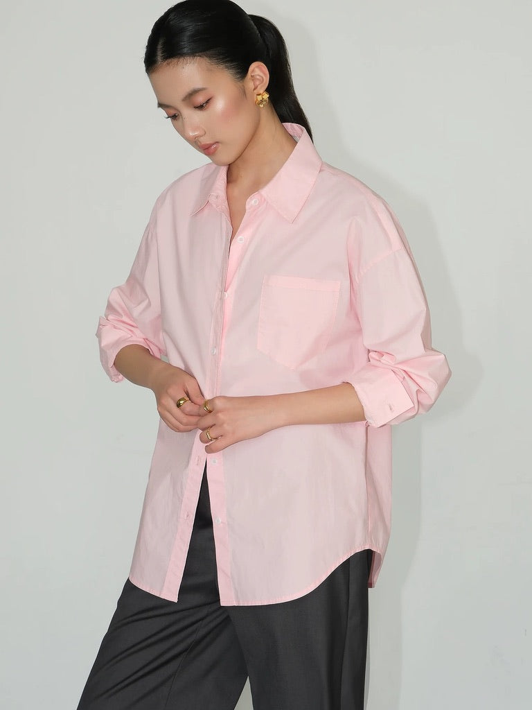 Classic Oversized Pocket Shirt [2 Colours]