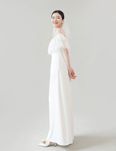 Lace Wedding Veil - Short