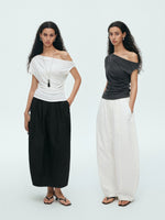 Load image into Gallery viewer, Toga Gathered Top [2 Colours]
