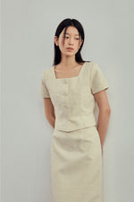Load image into Gallery viewer, Korean Day Short Jacket Top [2 Colours]
