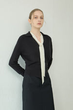 Load image into Gallery viewer, Korean Collar Wrap Knit Cardigan [3 Colours]
