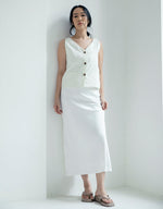 Load image into Gallery viewer, [Ready Stock] CR Silk Skirt - White
