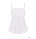 Load image into Gallery viewer, Korean Tailored Peplum Camisole Top [2 Colours]
