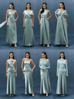 Load image into Gallery viewer, Toga Sheen Gown with Drape [2 Colours]
